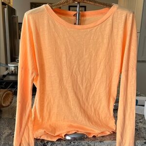 Victoria's Secret Peach Long Sleeve Top